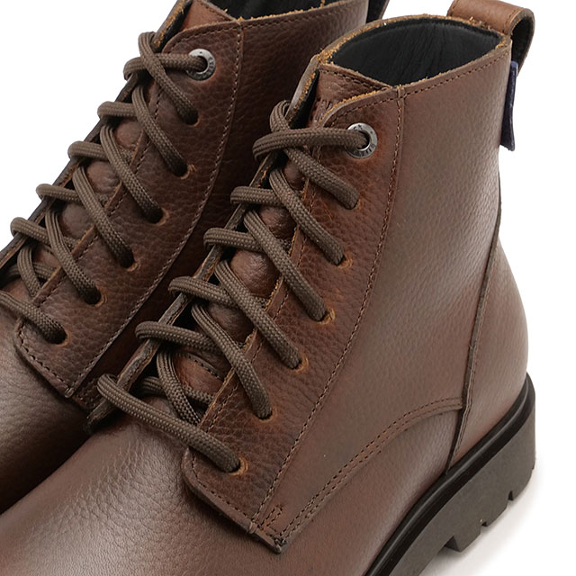 ビルケンシュトック BIRKENSTOCK ハイウッド レース ミッド ウォータープルーフ 1030943 FW25 HIGHWOOD LACE MID WP CHOCOLATE | NATURAL-LEATHER 正規取扱店の画像