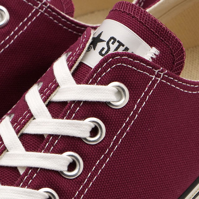 コンバース CONVERSE スニーカー キャンバス オールスター J ローカット 31316720 HO25 CANVAS ALL STAR J OX メンズ 靴 日本製 BURGUNDY 正規取扱店 | CONVERSE | 03