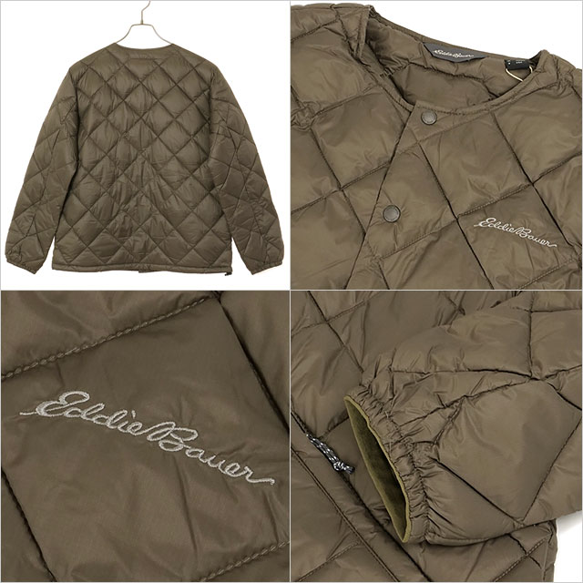 エディー・バウアー Eddie Bauer インナーダウンカーディガン E942456M-38 FW25 INNER DOWN CARDIGAN メンズ ライトダウンジャケット BARK 正規取扱店 | Eddie Bauer | 02