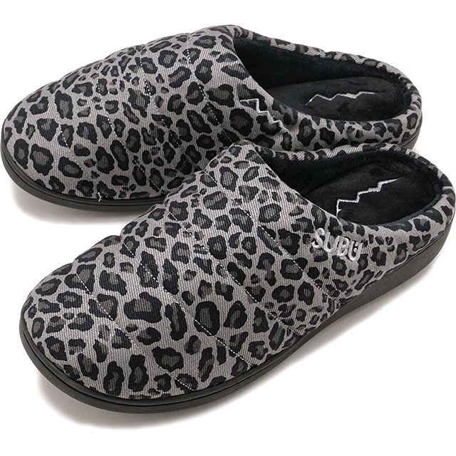 コラボ マナスタッシュ MANASTASH クロッグサンダル スブ サンダル レオパード 792-5993003 FW25 SUBU×MANASTASH SANDAL LEOPARD A-KLASS BLK 正規取扱店 | MANASTASH