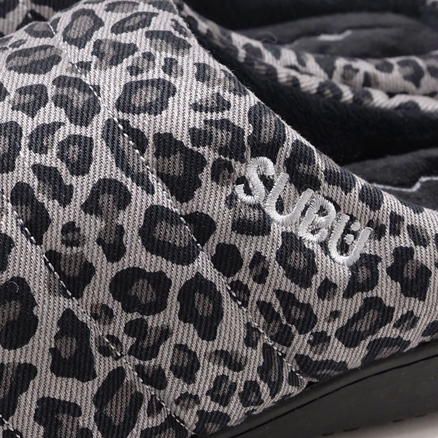コラボ マナスタッシュ MANASTASH クロッグサンダル スブ サンダル レオパード 792-5993003 FW25 SUBU×MANASTASH SANDAL LEOPARD A-KLASS BLK 正規取扱店 | MANASTASH | 03