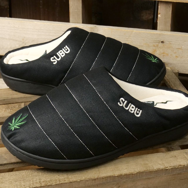 コラボ マナスタッシュ MANASTASH クロッグサンダル スブ ヘンプエンブレム サンダル 792-5993001 FW25 SUBU×MANASTASH HEMP EMB SANDAL 靴 BLK 正規取扱店 | MANASTASH | 01