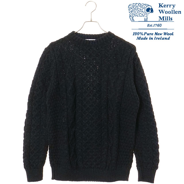 Kerrywoollenmills（ケリーウーレンミルズ） アランケーブル クルー