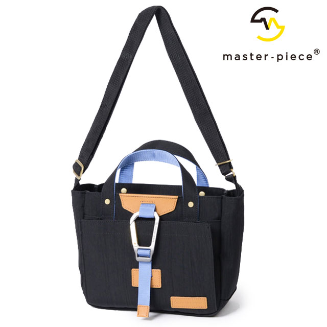 マスターピース master-piece 2WAY トートバッグ 02355-v2 FW25 5L link 2-WAY TOTE BAG メンズ・レディース 鞄 ショルダーバッグ 日本製 BLACK 正規取扱店 | master-piece | 01
