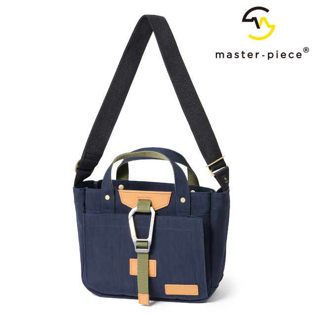 マスターピース master-piece 2WAY トートバッグ 02355-v2 FW25 5L link 2-WAY TOTE BAG メンズ・レディース 鞄 ショルダーバッグ 日本製 NAVY 正規取扱店 | master-piece | 01