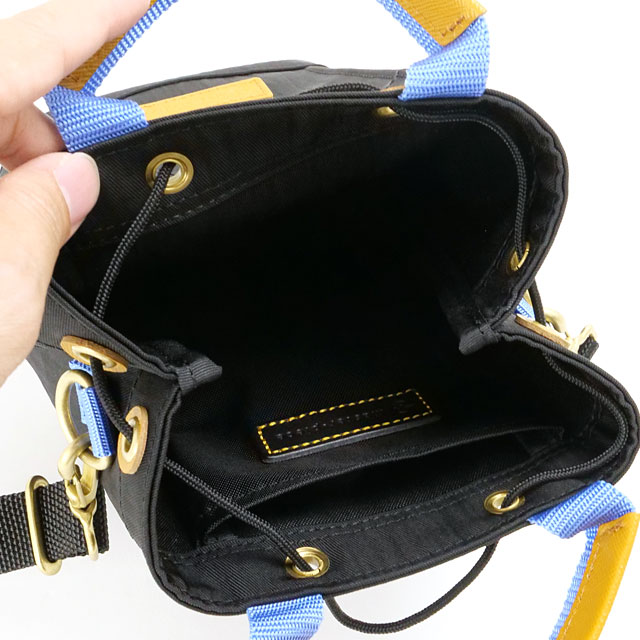 マスターピース master-piece ドローストリングショルダー 02356-v2 FW25 link DRAWSTRING SHOULDER 鞄 ショルダーバッグ 日本製 BLACK 正規取扱店 | master-piece | 03