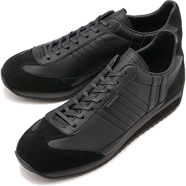 �ԕi�������� �p�g���b�N PATRICK �X�j�[�J�[ �}���\���E�V�[�v 507761 FW25Q4 MARATHON-SH �����Y�E���f�B�[�X �C ���{�� BLK �u���b�N�n ���K�戵�X