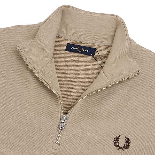 FRED PERRY（フレッドペリー） ハーフジップ スウェットシャツ M3574