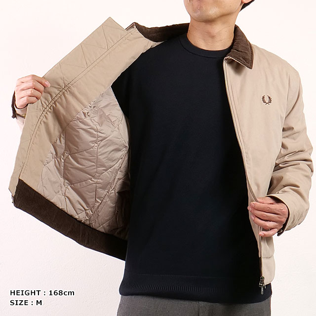 FRED PERRY（フレッドペリー） コットン カバンジャケット J8535-Z19