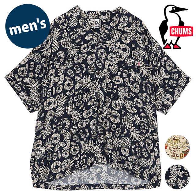 チャムス CHUMS メンズ チャムロハシャツ CH02-1263 SS26 M Chumloha Shirt トップス 半袖 アロハシャツ オーバーサイズ 正規取扱店 | CHUMS | 03