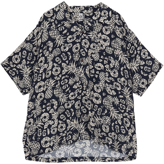 チャムス CHUMS メンズ チャムロハシャツ CH02-1263 SS26 M Chumloha Shirt トップス 半袖 アロハシャツ オーバーサイズ 正規取扱店 | CHUMS | 02