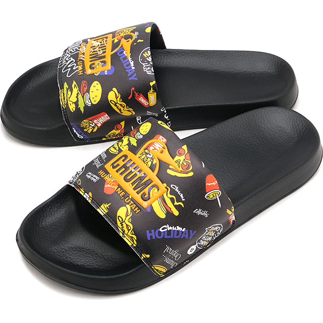 �`�����X CHUMS �T���_�� �X�v���b�V���u�[�r�[�t�F�C�X�X���C�h�I�� CH63-1021 SS26 Splash Booby Face Slide On �C �X���C�h�T���_�� Food ���K�戵�X