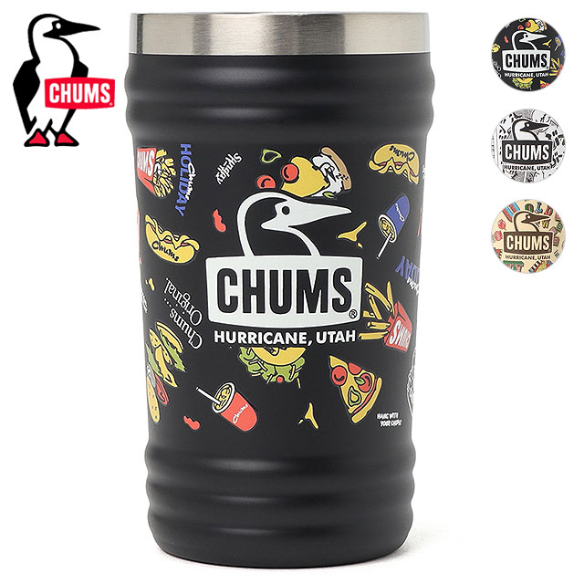 �`�����X CHUMS �X�e�����X�}�O �L�����p�[�E�F�[�u�^���u���[�p�^�[�� CH62-2272 SS26 Camper Wave Tumbler Pattern �X�e�����X�{�g�� 360ml ���K�戵�X