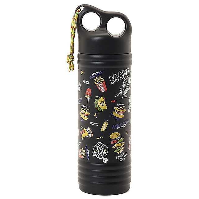 チャムス CHUMS キャンパーウェーブボトル 500ml パターン CH62-2274 SS26 Camper Wave Bottle 500ml Pattern 水筒 真空断熱構造 正規取扱店 | CHUMS | 01