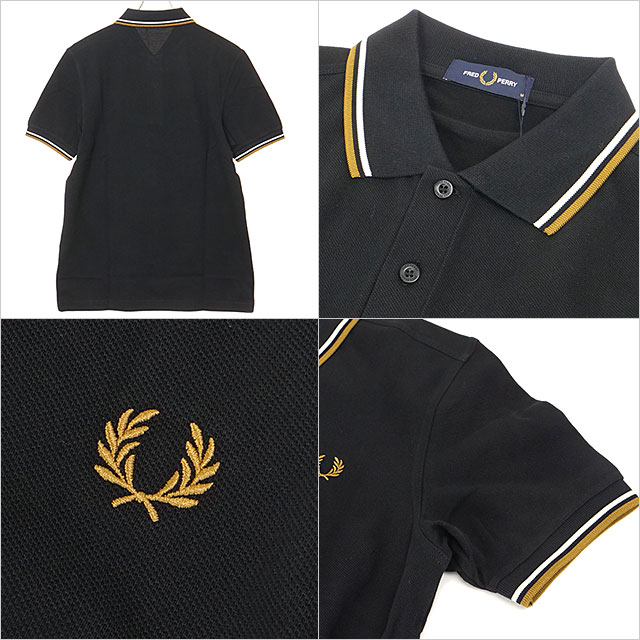 FRED PERRY（フレッドペリー） ポロシャツ メンズ ツインティップド