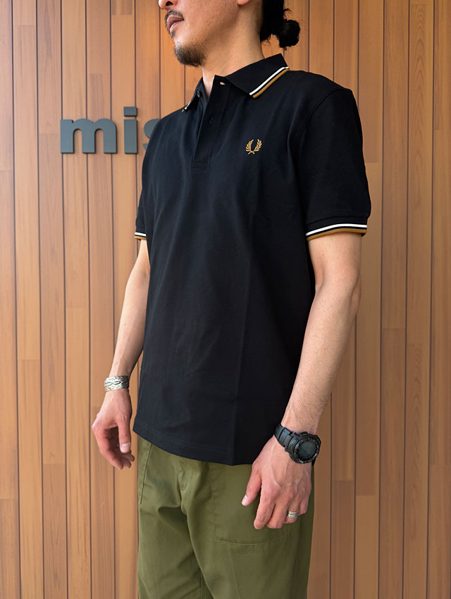 FRED PERRY（フレッドペリー） ポロシャツ メンズ ツインティップド