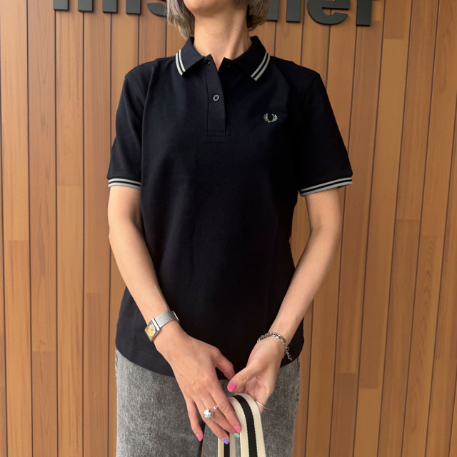 FRED PERRY（フレッドペリー） レディース ツインティップド フレッド