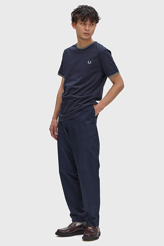 FRED PERRY（フレッドペリー） メンズ ツインティップド Tシャツ