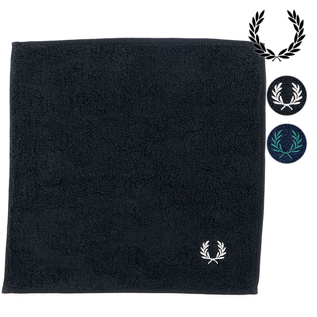フレッドペリー FRED PERRY タオルハンカチーフ F20008 SS26 TOWEL HANDKERCHIEF ユニセックス 小物 タオルハンカチ 今治タオル 日本製  正規取扱店