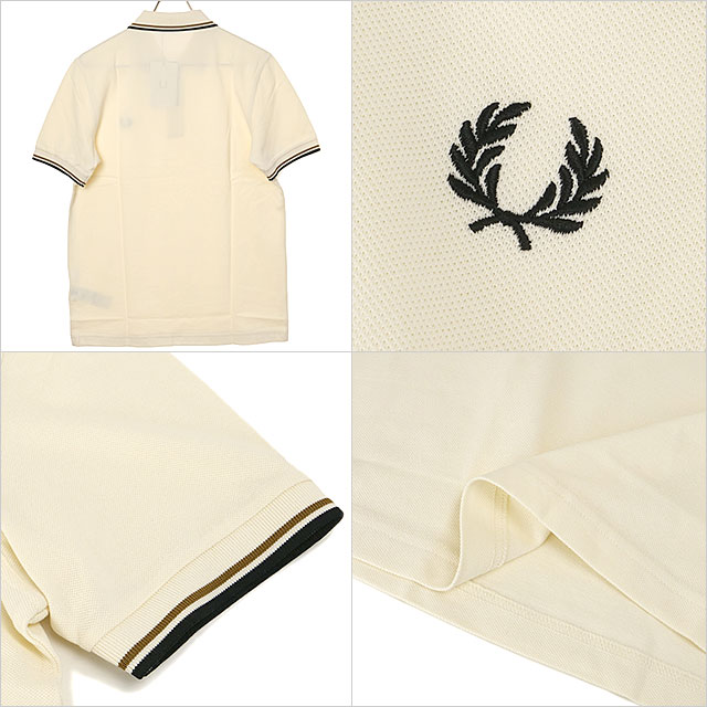 フレッドペリー FRED PERRY ポロシャツ ツインティップド フレッドペリーシャツ M3600-79B SS26Q2 TWIN TIPPED FRED PERRY SHIRT ホワイト系 正規取扱店 | FRED PERRY | 02