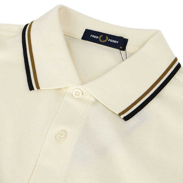フレッドペリー FRED PERRY ポロシャツ ツインティップド フレッドペリーシャツ M3600-79B SS26Q2 TWIN TIPPED FRED PERRY SHIRT ホワイト系 正規取扱店 | FRED PERRY | 03