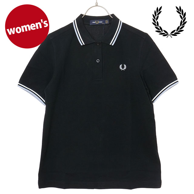 フレッドペリー FRED PERRY ポロシャツ ツインティップド フレッドペリーシャツ G3600-23C SS26Q2 TWIN TIPPED FRED PERRY SHIRT トップス ブラック 正規取扱店