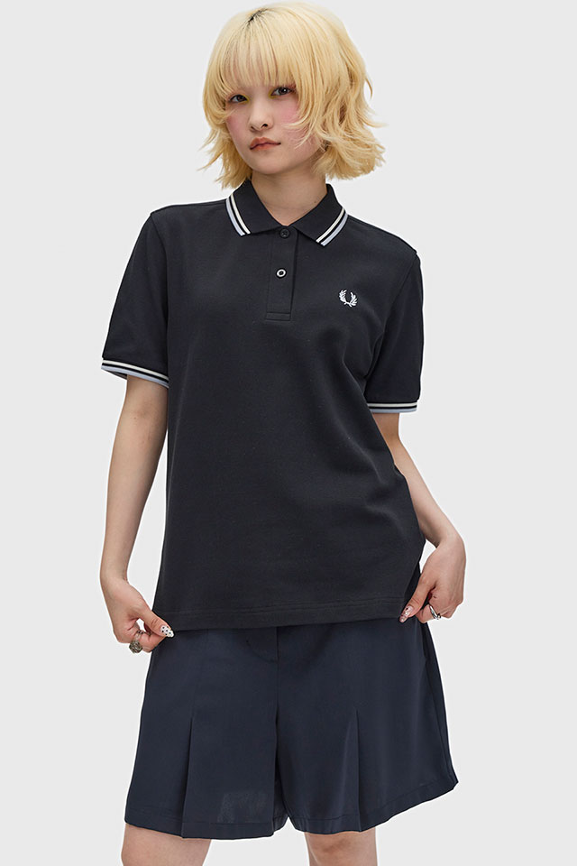 FRED PERRY（フレッドペリー） ポロシャツ ツインティップド フレッド