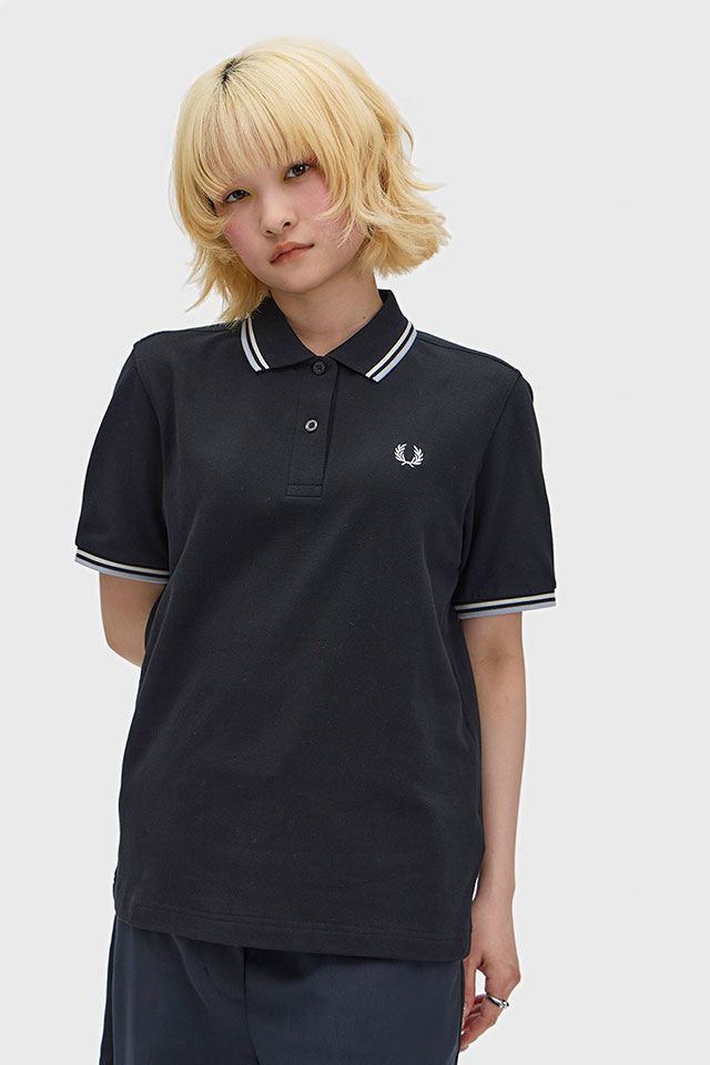 FRED PERRY（フレッドペリー） ポロシャツ ツインティップド フレッド