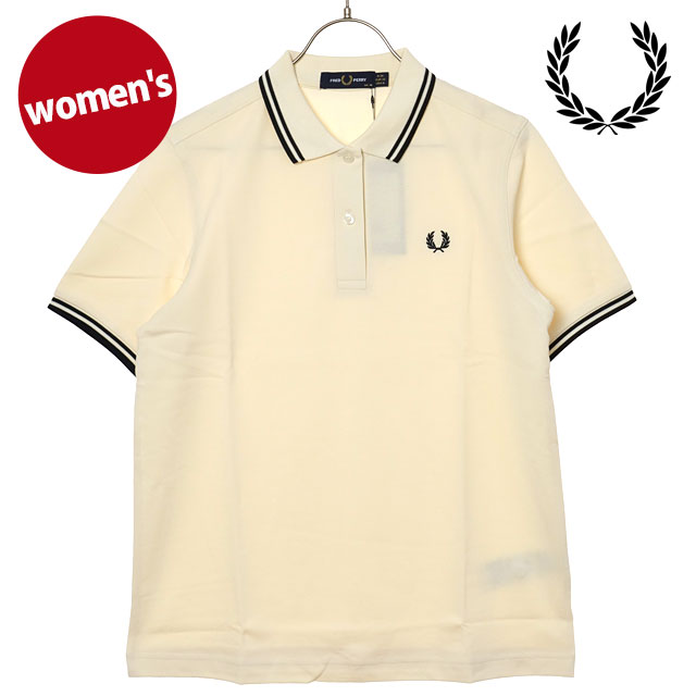 �t���b�h�y���[ FRED PERRY �|���V���c �c�C���e�B�b�v�h �t���b�h�y���[�V���c G3600-S70 SS26Q2 TWIN TIPPED FRED PERRY SHIRT �z���C�g�n ���K�戵�X