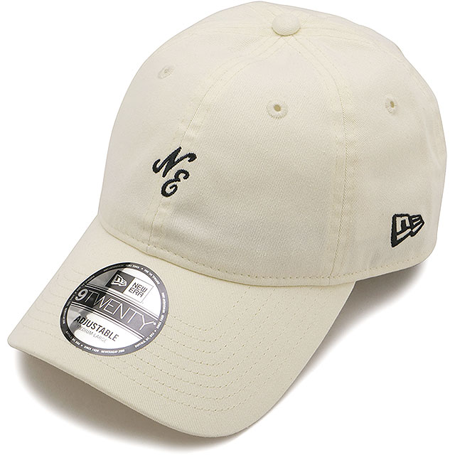 ニューエラ キャップ NEW ERA CAP クラシックロゴ 14745116 SS26 9TWENTY CLNE CRM 261 帽子 サイズ調整可能 ホワイト クローム 正規取扱店 | NEW ERA