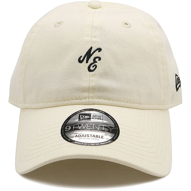 ニューエラ キャップ NEW ERA CAP クラシックロゴ 14745116 SS26 9TWENTY CLNE CRM 261 帽子 サイズ調整可能 ホワイト クローム 正規取扱店 | NEW ERA | 01