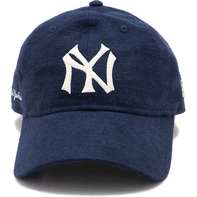 ニューエラ キャップ NEW ERA CAP ニューヨーク・ヤンキース フレンチリネン 14745054 SS26 MLB サイズ調整可能 ネイビー 正規取扱店 | NEW ERA | 01