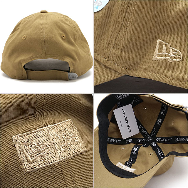 ニューエラ キャップ NEW ERA CAP アウトドア ストレッチコットン ボックスロゴ 14774427 SS26 サイズ調整可能 ベージュ カーキ 正規取扱店 | NEW ERA | 02