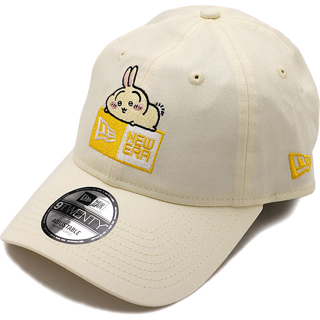 ニューエラ キャップ NEW ERA CAP ちいかわ うさぎ 14864516 SS26 コラボ サイズ調整可能 ホワイト系 ストーン 正規取扱店 | NEW ERA
