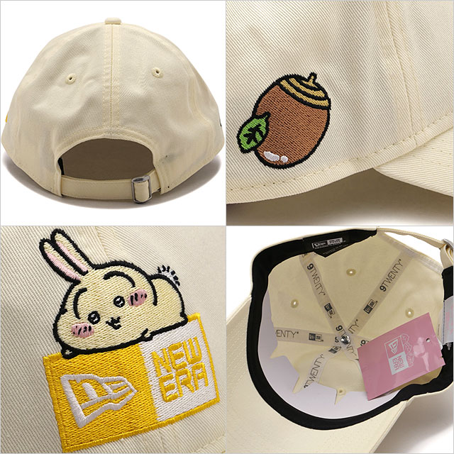ニューエラ キャップ NEW ERA CAP ちいかわ うさぎ 14864516 SS26 コラボ サイズ調整可能 ホワイト系 ストーン 正規取扱店 | NEW ERA | 02