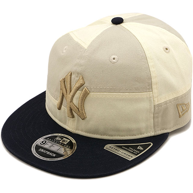 �j���[�G�� �L���b�v NEW ERA CAP �j���[���[�N�E�����L�[�X �p�b�`���[�N 14744666 SS26 RC 9FIFTY NEYYAN PATCHWORK �X�q MLB �z���C�g�n ���K�戵�X