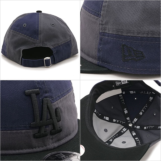ニューエラ キャップ NEW ERA CAP ロサンゼルス・ドジャース パッチワーク 14744668 SS26 RC 9FIFTY LOSDOD PATCHWORK 帽子 MLB グレー系 正規取扱店 | NEW ERA | 02
