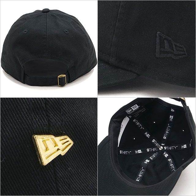 ニューエラ キャップ NEW ERA CAP メタルフラッグ 14744984 SS26 9THIRTY METAL FLAG メンズ・レディース 帽子 サイズ調整可能 ブラック 正規取扱店 | NEW ERA | 02