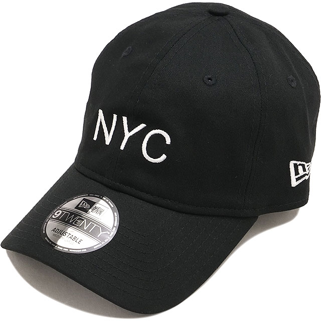 ニューエラ キャップ NEW ERA CAP ニューヨークシティ 14745041 SS26 9TWENTY NYC メンズ・レディース 帽子 サイズ調整可能 ブラック 正規取扱店 | NEW ERA