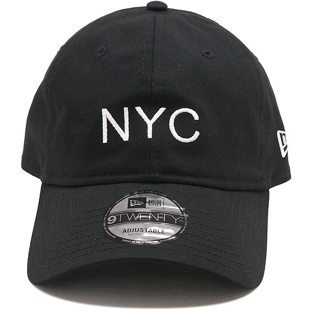 ニューエラ キャップ NEW ERA CAP ニューヨークシティ 14745041 SS26 9TWENTY NYC メンズ・レディース 帽子 サイズ調整可能 ブラック 正規取扱店 | NEW ERA | 01