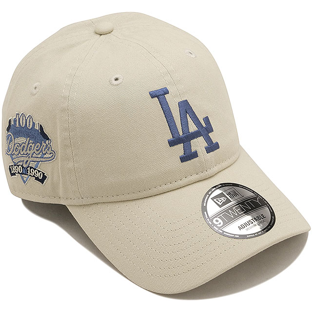 ニューエラ キャップ NEW ERA CAP ロサンゼルス・ドジャース 14745082 SS26 9TWENTY LOSDOD SIDE PATCH 帽子 MLB サイズ調整可能 ストーン 正規取扱店 | NEW ERA