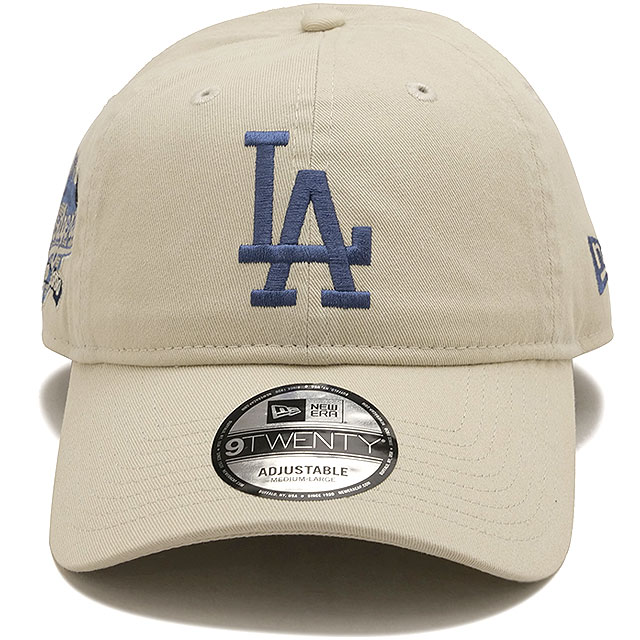 ニューエラ キャップ NEW ERA CAP ロサンゼルス・ドジャース 14745082 SS26 9TWENTY LOSDOD SIDE PATCH 帽子 MLB サイズ調整可能 ストーン 正規取扱店 | NEW ERA | 01