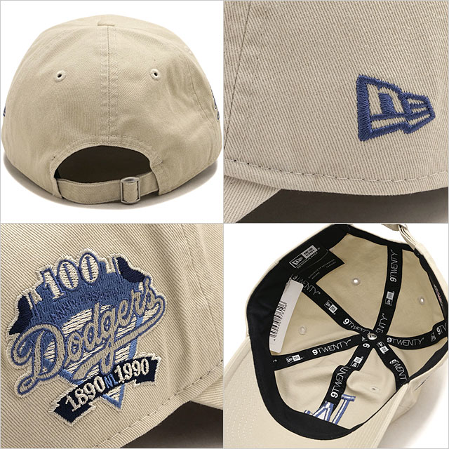 ニューエラ キャップ NEW ERA CAP ロサンゼルス・ドジャース 14745082 SS26 9TWENTY LOSDOD SIDE PATCH 帽子 MLB サイズ調整可能 ストーン 正規取扱店 | NEW ERA | 02