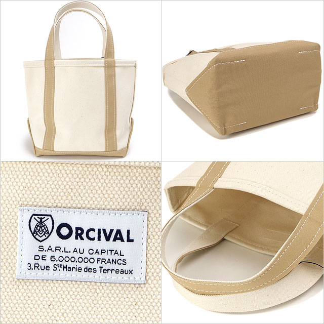 ORCIVAL（オーシバル） トートバッグ スモール OR-H0285-KWC TOTE BAG