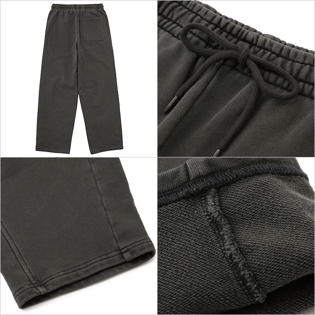 エックスガール X-girl レディース ピグメントダイフェイスアンドロゴ スクエアパッチ スウェットパンツ 105261031005 SS26 黒 BLACK 正規取扱店 | X-girl | 02