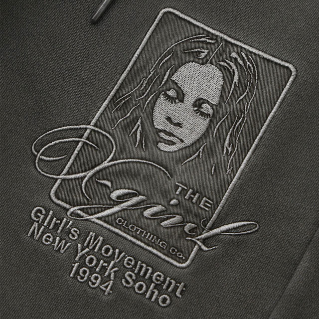 エックスガール X-girl レディース ピグメントダイフェイスアンドロゴ スクエアパッチ スウェットパンツ 105261031005 SS26 黒 BLACK 正規取扱店 | X-girl | 03