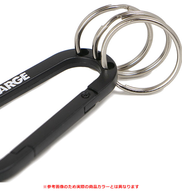 XLARGE（エクストラ ラージ） スタンダードロゴ キーリングカラビナ