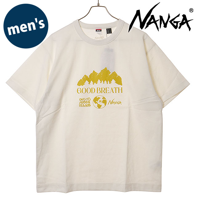 NANGA（ナンガ） メンズ エコハイブリッド グッドブレスTシャツ N2610