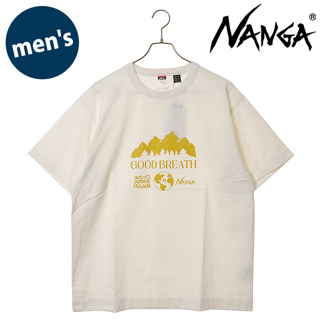 NANGA（ナンガ） メンズ エコハイブリッド グッドブレスTシャツ N2610