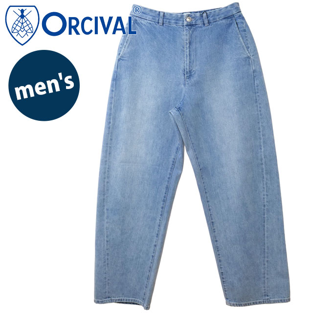ORCIVAL（オーシバル） メンズ ワイドカーブパンツ OR-E0301-SGB SS26